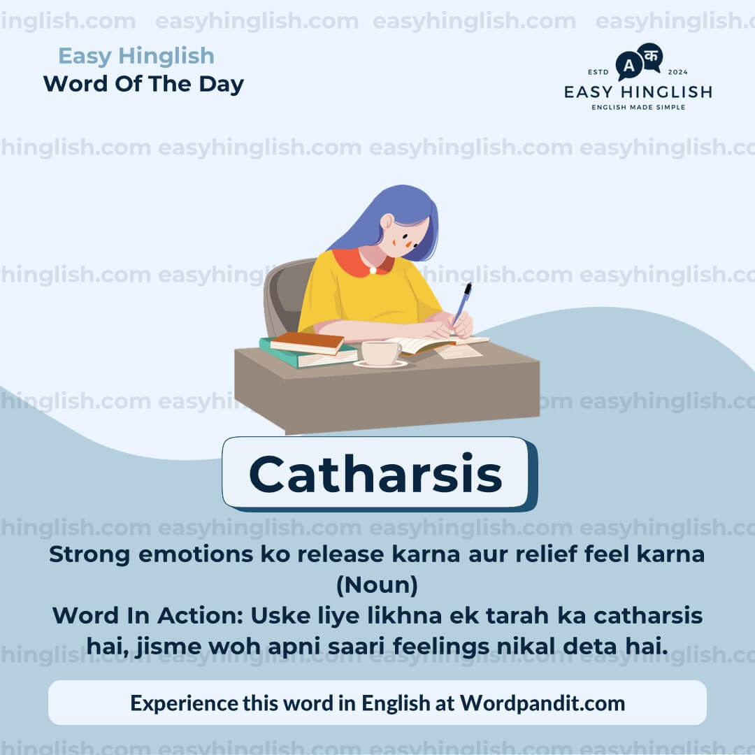 Catharsis Vocabulary Post