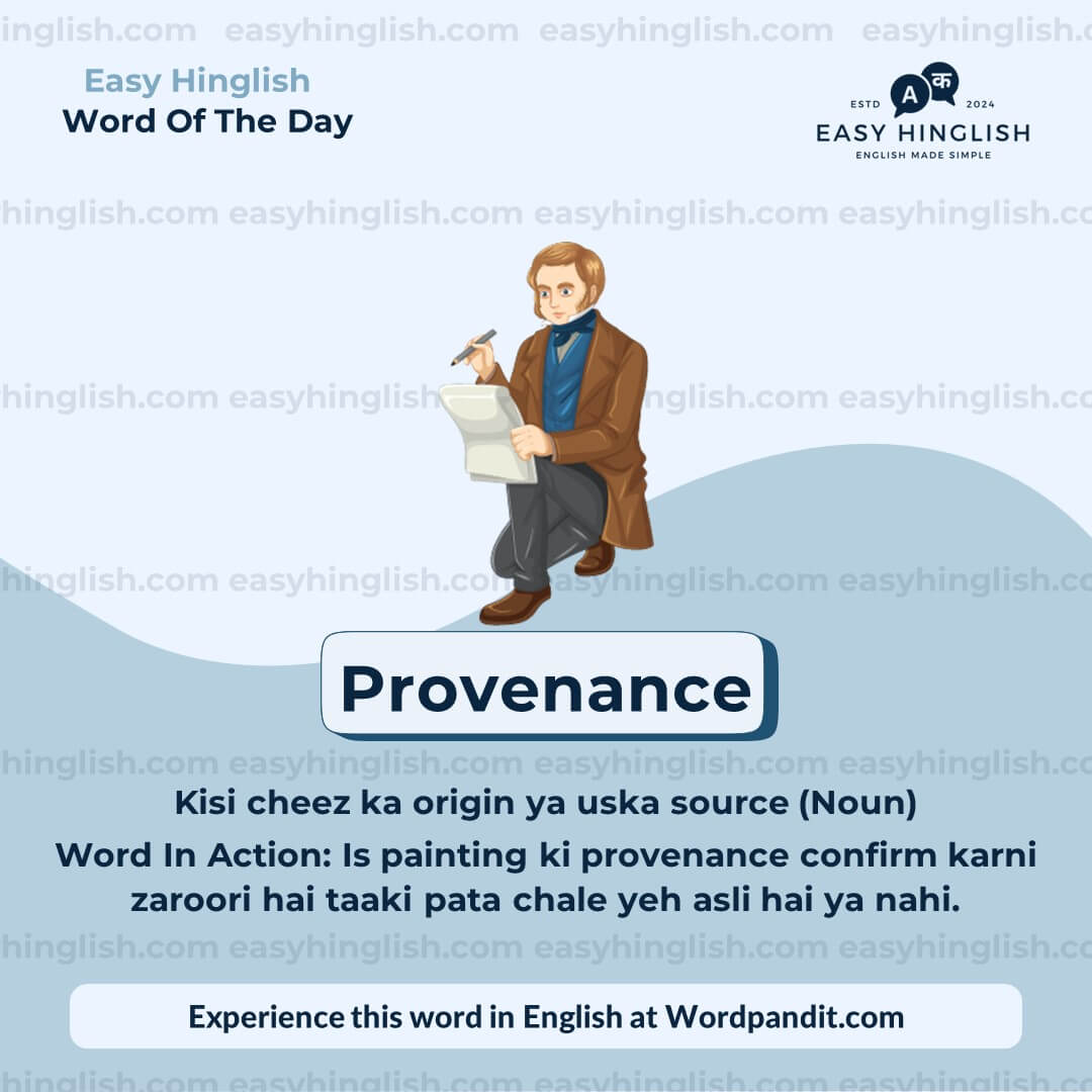 Provenance Vocabulary Post Catharsis Vocabulary Post