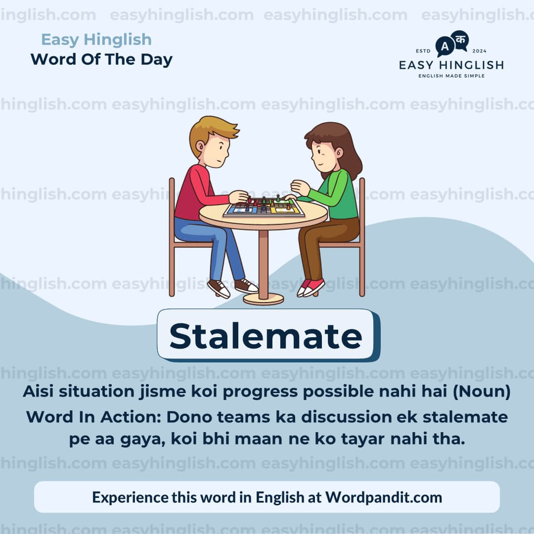 Stalemate Vocabulary Post Reckon Vocabulary Post