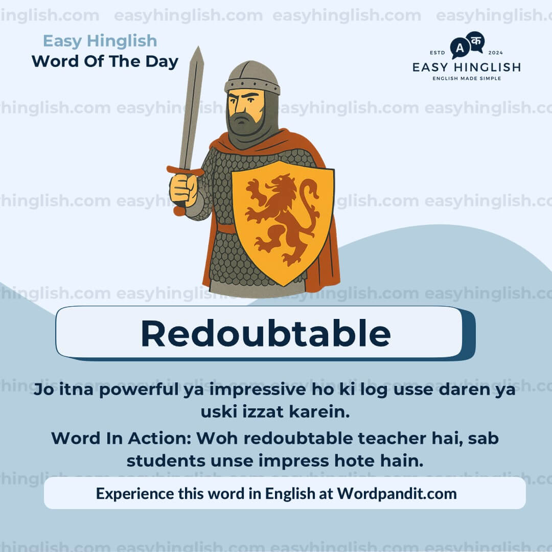 Redoubtable EH) Segregate Vocabulary Post